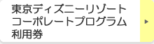 東京ディズニーリゾート　コーポレートプログラム利用券